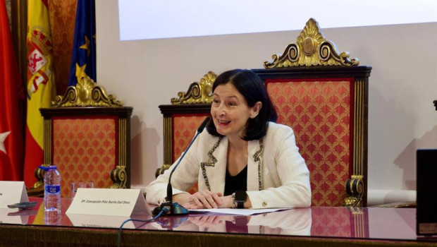 ep la presidenta del consejo general del notariado cgn concepcion pilar barrio del olmo en unas