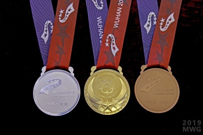 ep medallas que se entregaran en los vii juegos mundiales militares de 2019 en china