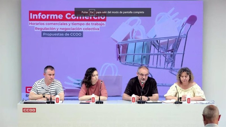 ep presentacion de informe de comercio de ccoo ep presentacion de informe de comercio de ccoo