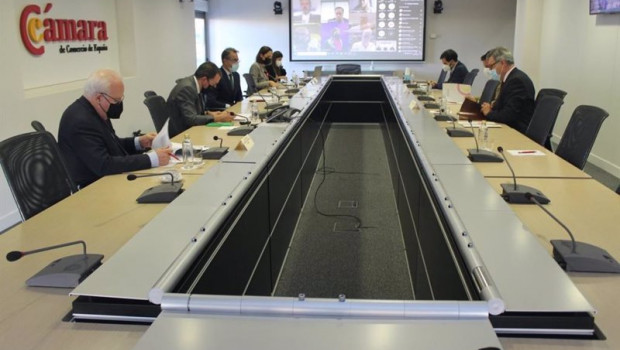 ep reunion de la comision de industria de la camara de comercio de espana con el secretario de