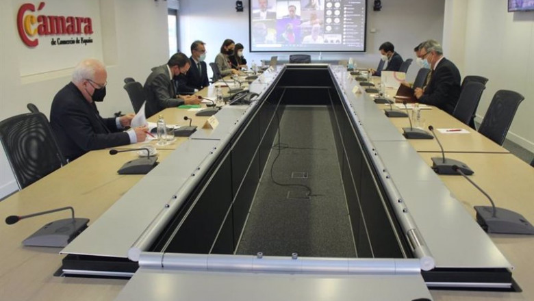 Reunión de la Comisión de Industria de la Cámara de Comercio de España con el secretario de Industria, Raúl Blanco | CÁMARA DE COMERCIO ep reunion de la comision de industria de la camara de comercio de espana con el secretario de