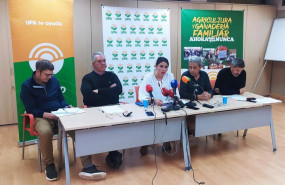 ep rueda de prensa de miembros de upa madrid sobre las proximas movilizaciones y problemas del