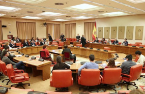 ep sala constitucional del congreso durante la votaciones para la eleccion de los miembros de la