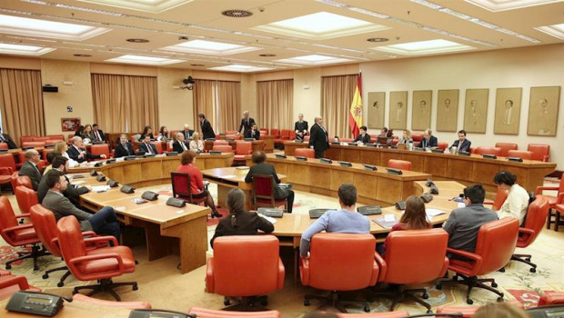 ep sala constitucional del congreso durante la votaciones para la eleccion de los miembros de la