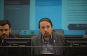 ep secretario generalpodemos pablo iglesias y alberto garzon iu