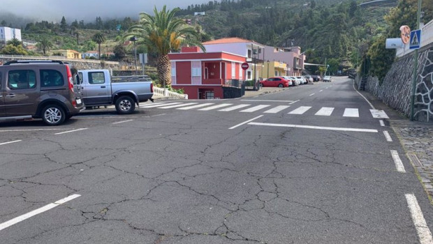 ep travesia de la carretera lp 1 a su paso por tijarafe la palma