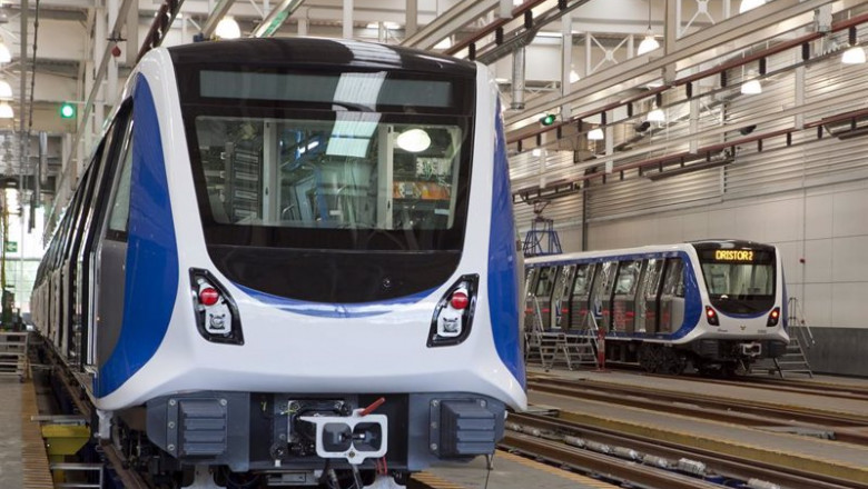 ep trenes de caf para el metro de bucarest