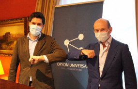 ep victor gine ceo de oryon universal y miguel zorita presidente del comite de inversion de oryon