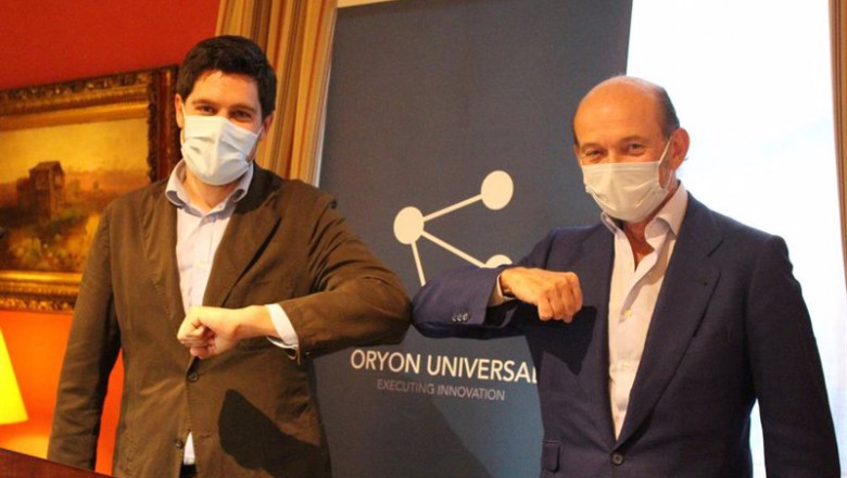 ep victor gine ceo de oryon universal y miguel zorita presidente del comite de inversion de oryon ep victor gine ceo de oryon universal y miguel zorita presidente del comite de inversion de oryon