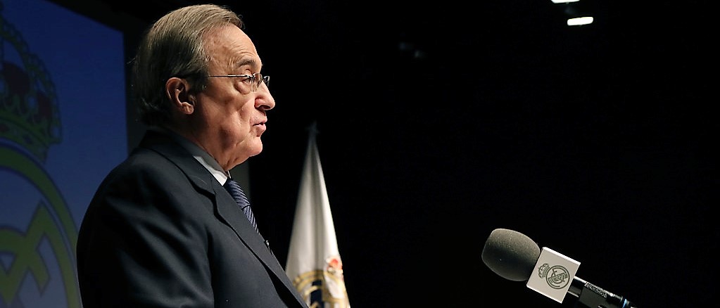 Florentino Pérez, presidente del Real Madrid florentino perez pe as real madrid