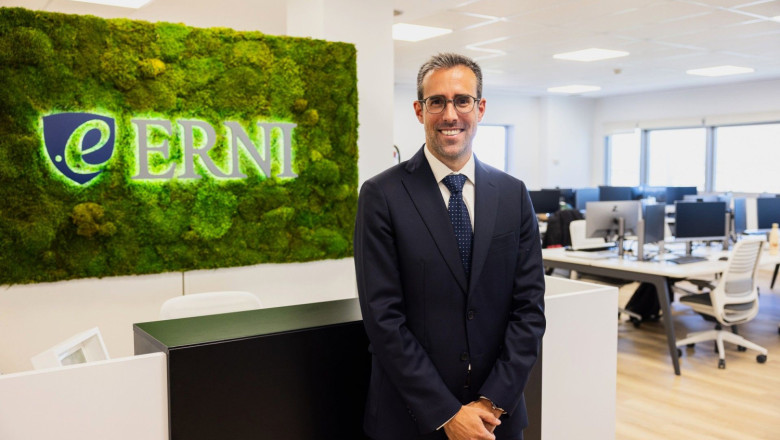 albert alsina en las oficinas de erni madrid 