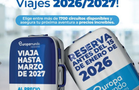 ep 2027 con mas de 1700 viajes en los cinco continentes y 200 circuitos en espana
