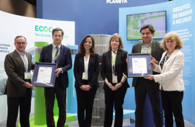 ep acto de entrega de certificado marca n sostenible de aenor a holcim espana