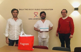 ep acuerdo entre la ricky rubio foundation y fagron foundation para combatir el coronavirus
