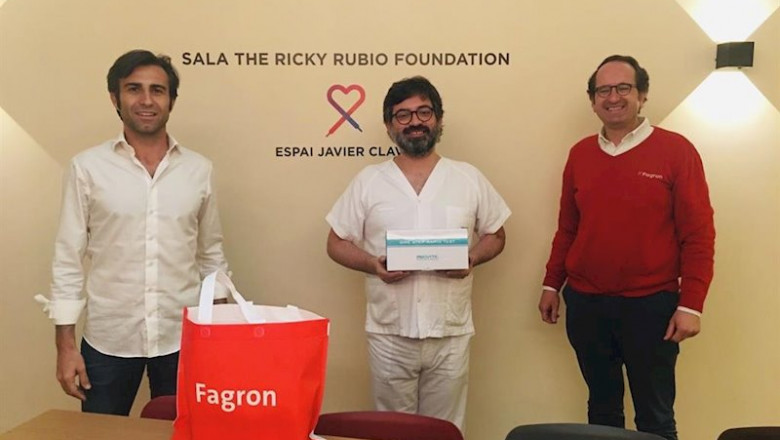 ep acuerdo entre la ricky rubio foundation y fagron foundation para combatir el coronavirus ep acuerdo entre la ricky rubio foundation y fagron foundation para combatir el coronavirus