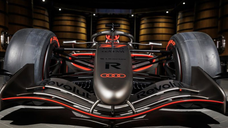 ep audi presenta su r26 en las bodegas de marques de murrieta