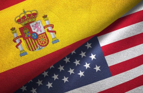 ep banderas de espana y estados unidos