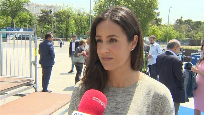 Begoña Villacís en la conmemoración del Día de Europa | EUROPA PRESS ep begona villacisla conmemoraciondiaeuropa