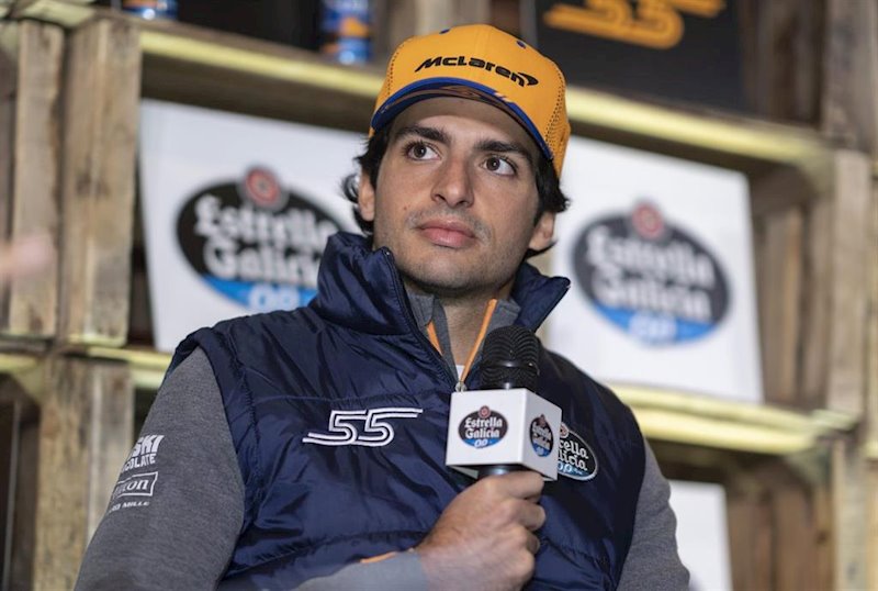 ep carlos sainz en un evento de estrella galicia