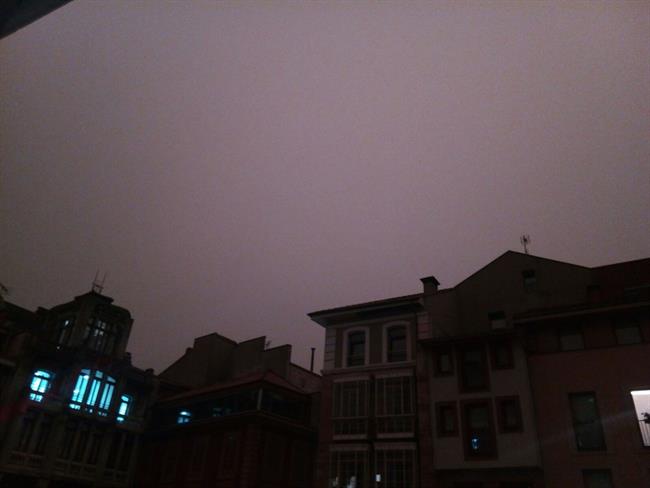 Cielo en Oviedo por incendios | EUROPA PRESS ep cielooviedoincendios