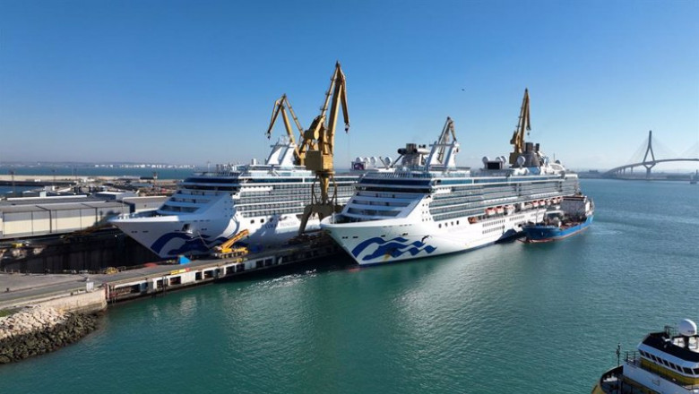 ep cruceros en el astilleros de navantia en cadiz