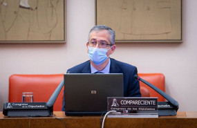 ep el gobernador del banco de espana pablo hernandez de cos comparece ante el congreso en comision