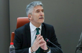 ep el ministro del interior en funciones fernando grande-marlaska durante la presentacion del