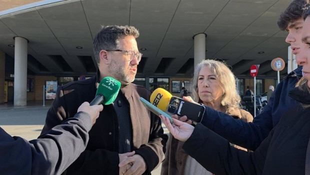 ep el portavoz de adelante jose ignacio garcia este martes en declaraciones a los medios ante la