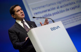 ep el presidente de bbva carlos torres vila interviene durante la presentacion de los resultados