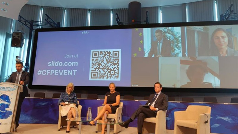 El presidente de Europeche, Javier Garat, en una reunión | EUROPECHE ep el presidente de europeche javier garat en una reunion