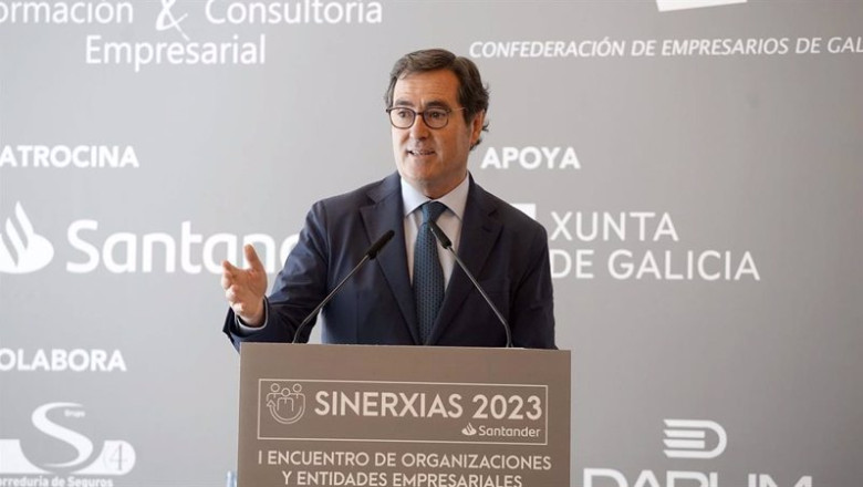 ep el presidente de la ceoe antonio garamendi interviene en la clausura del i encuentro de ep el presidente de la ceoe antonio garamendi interviene en la clausura del i encuentro de