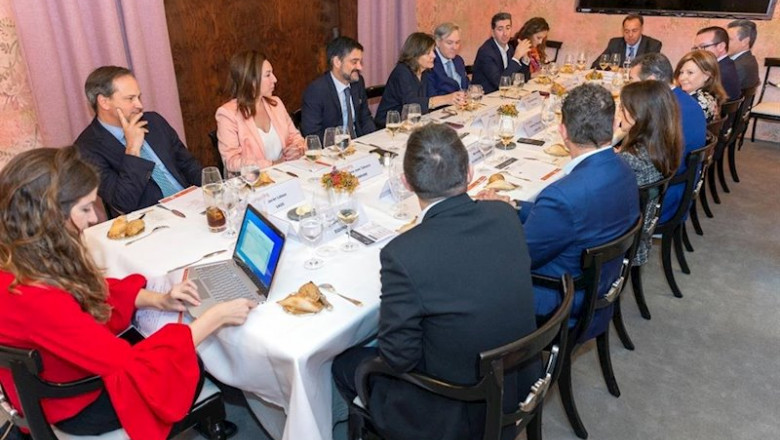 ep encuentro de computing con algunos de los principales directivos del sector tecnologico