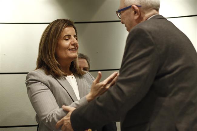 Fátima Báñez y José Sánchez Maldonado | EUROPA PRESS ep fatima banezjose sanchez maldonado