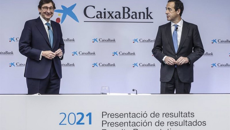ep i d el presidente de caixabank jose ignacio goirigolzarri y el consejero delegado gonzalo 20220204163403