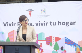 ep la ministra de juventud e infancia sira rego durante el acto de entrega de las llaves de 83