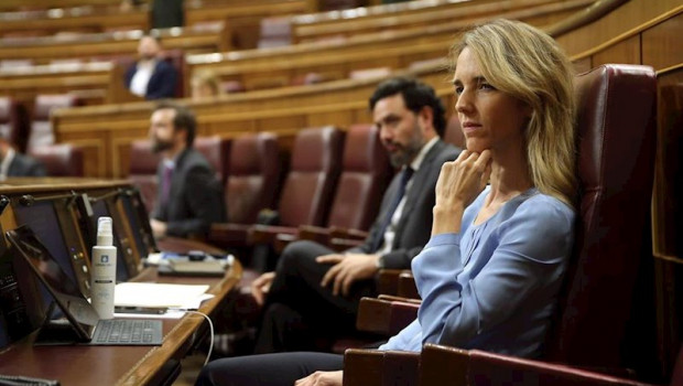 ep la portavoz del pp en el congreso cayetana alvarez de toledo durante el pleno celebrado este
