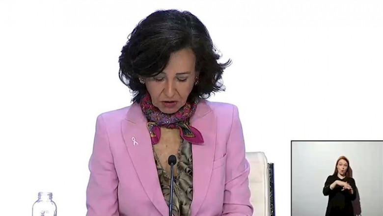 ep la presidenta de banco santander ana botin durante la junta general ordinaria de accionistas de ep la presidenta de banco santander ana botin durante la junta general ordinaria de accionistas de