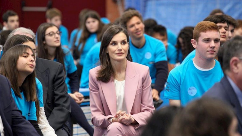La Reina Letizia durante el acto de entrega del Premio de Investigación Científica 2020 organizado por la Fundación Princesa de Girona en la Universidad Politécnica de Valencia (UPV), en Valencia (España), a 12 de febrero de 2020. | Enrique Palomares - Europa Press ep la reina letizia durante el acto de entrega del premio de investigacion cientifica 2020