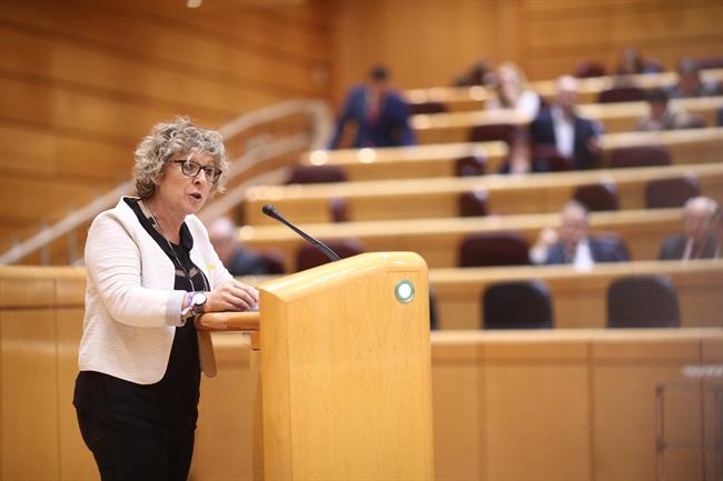 Mireia Cortés en el Senado | EUROPA PRESS ep mireia cortessenado