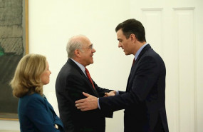 ep pedro sanchez y angel gurria ocde se reunen para hablar del impacto del coronavirus en la