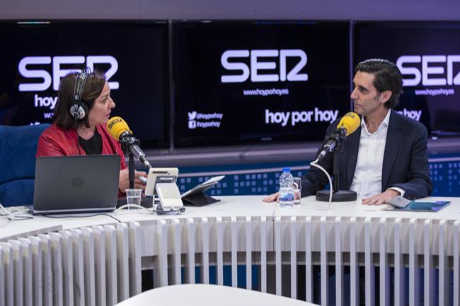 El presidente ejecutivo de Telefónica, José María Álvarez-Pallete, es entrevista | CADENA SER ep presidente ejecutivotelefonica jose maria alvarez-pallete es entrevista