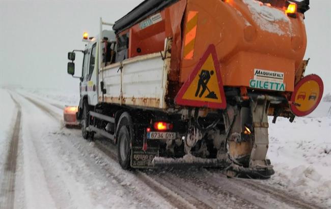 ep quitanieves nieve carretera