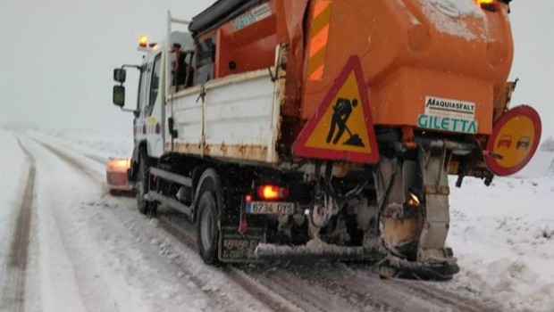 ep quitanieves nieve carretera