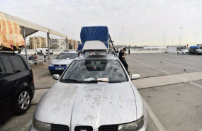 ep un vehiculo en algeciras el dia que da comienzo la operacion paso del estrecho ope a 15 de junio