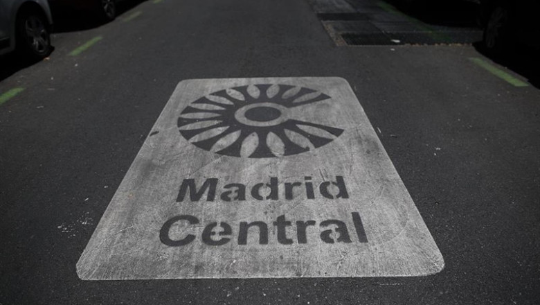 Eduardo Parra - Europa Press ep una senalmadrid centralla aceraindicaentradala zona