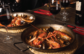 mesa paellera mesa paellera