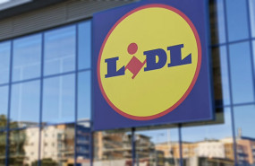 dl lidl supermarket shop sign shopping