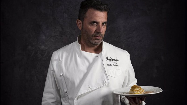 Archivo - El chef Rafa Soler del restaurante Audrey's, elegido mejor cocinero 2020 | IVO ROVIRA - Archivo ep archivo el chef rafa soler del restaurante audreys elegido mejor cocinero 2020