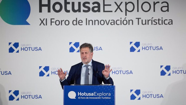 ep archivo   el presidente de hotusa amancio lopez interviene durante el x foro de innovacion