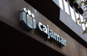 ep archivo   fachada del banco cajamar caja rural a 4 de octubre de 2024 en barcelona cataluna